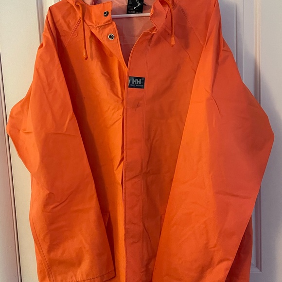 Helly Hansen Other - Helly Hansen Vibrant Orange Jacket & Bibs Raingear